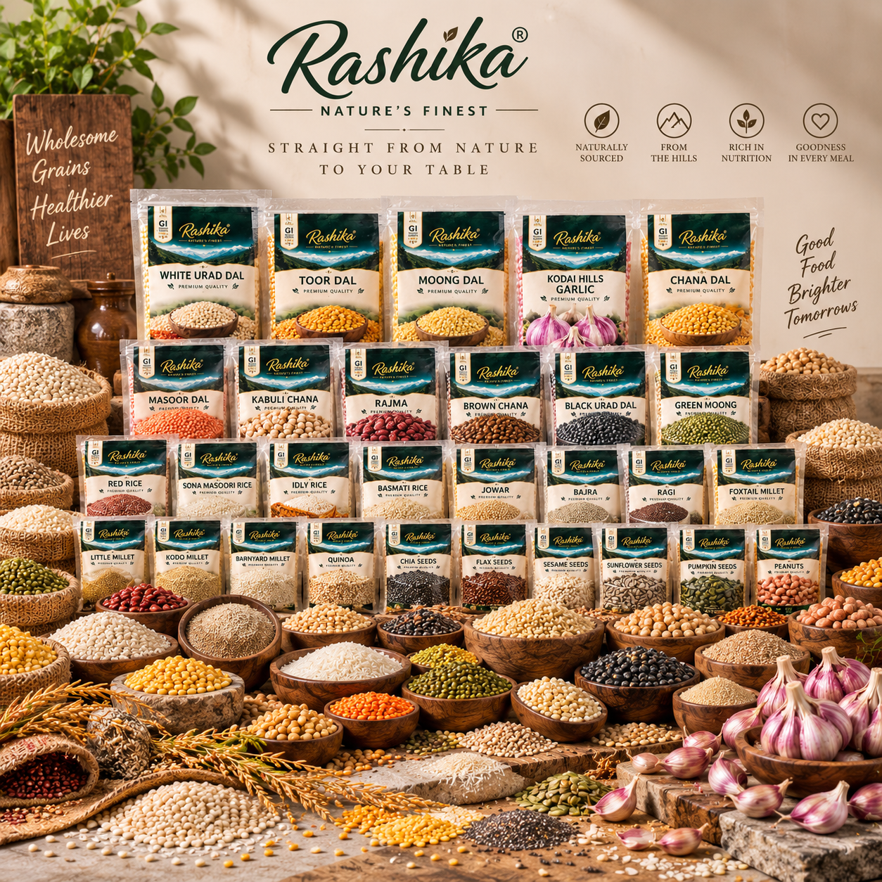 Fresh groceries from Rashika Enterprises